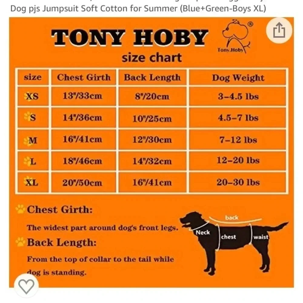 Male Dog Pajamas
